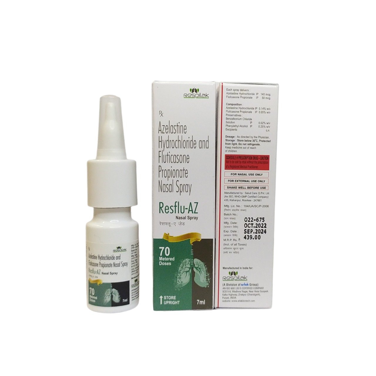 Resflu-Az Nasal Spray