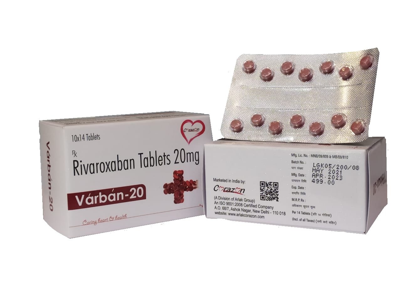 Rivaroxaban 20mg