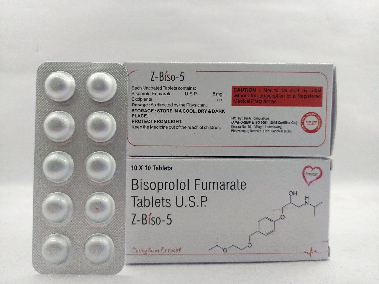 Bisoprolol Fumarate 5mg