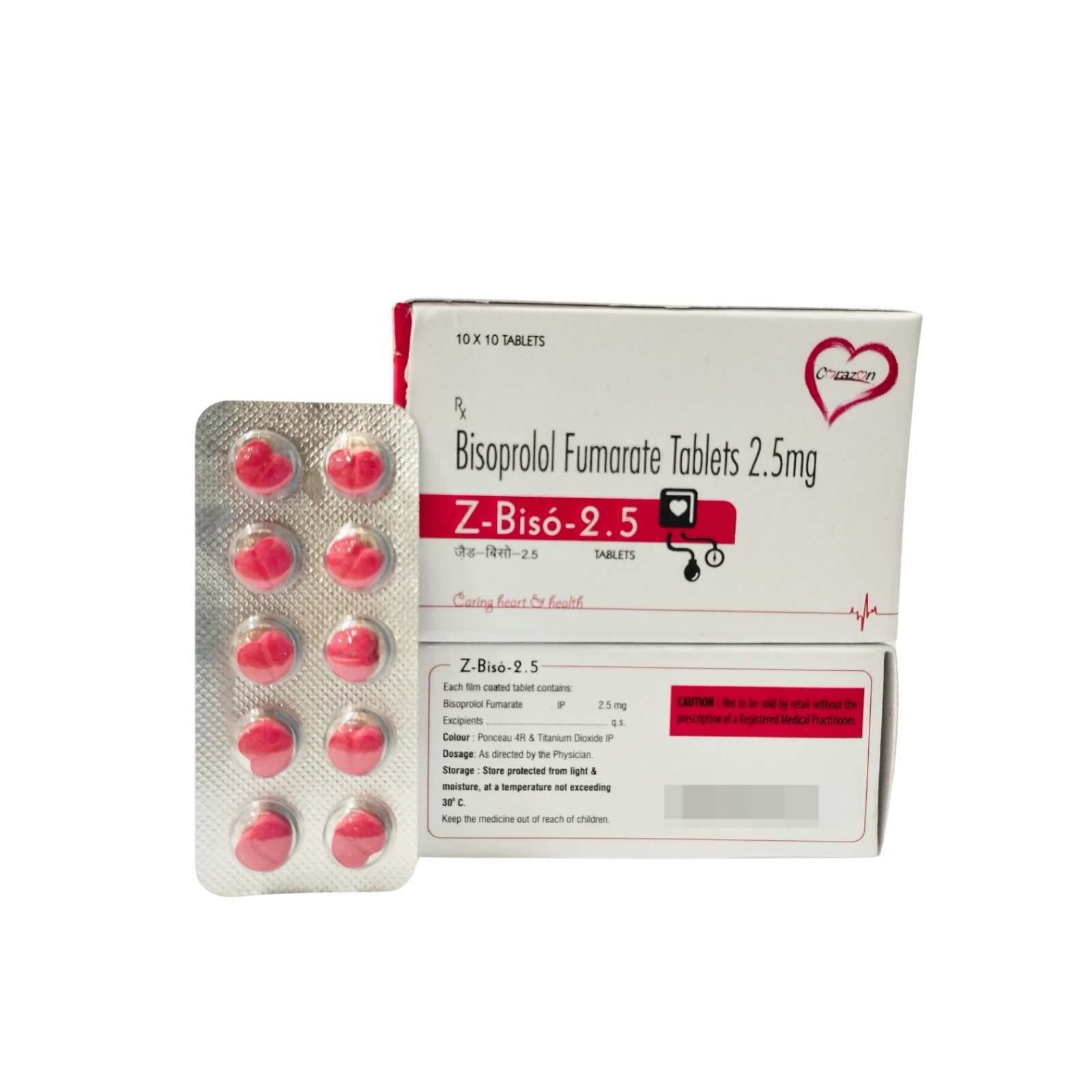 Bisoprolol Fumarate 2.5mg