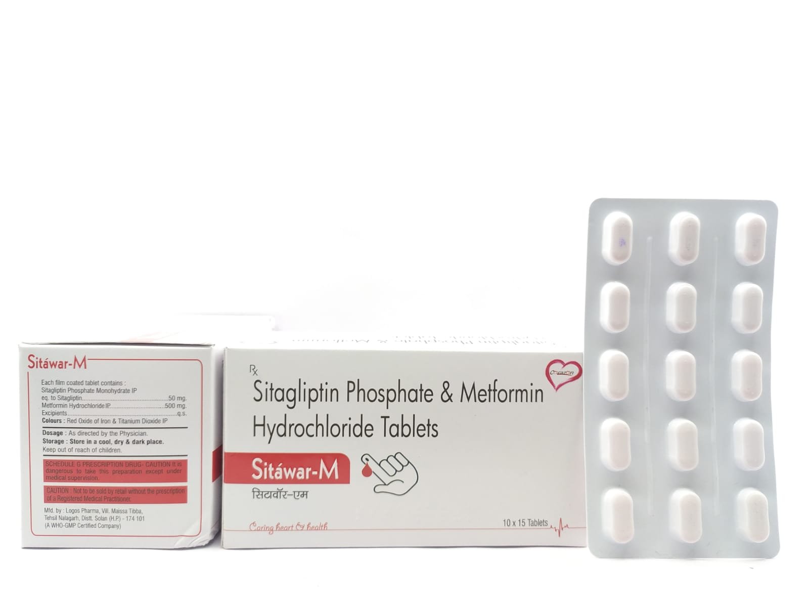 Sitagliptin 50mg with Metformin 500mg