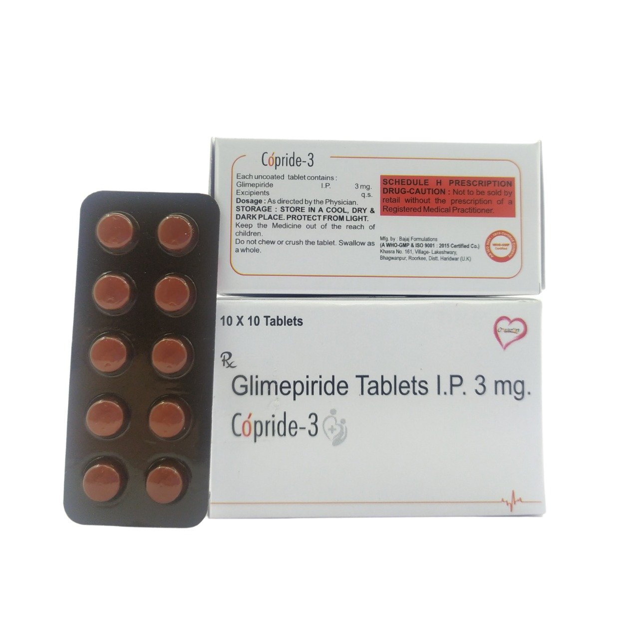 Glimepiride 3mg Tablet