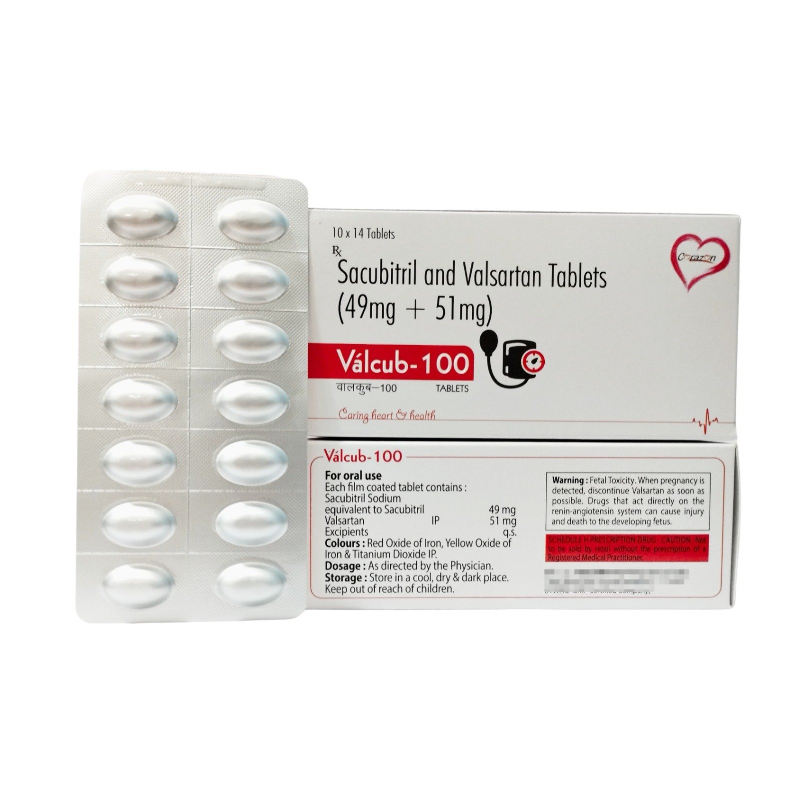 Sacubitril 49mg + Valsartan 51mg