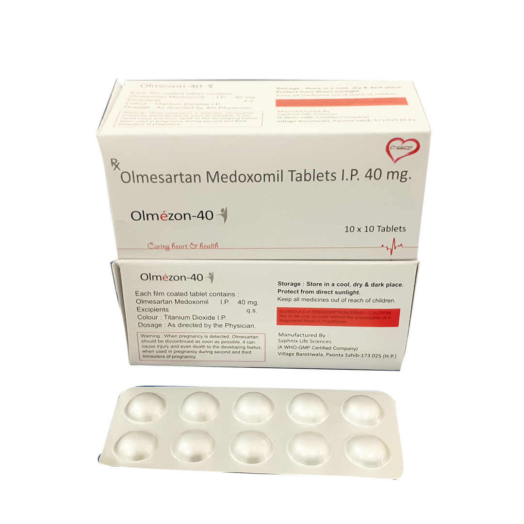 Olmesartan 40mg Tablet