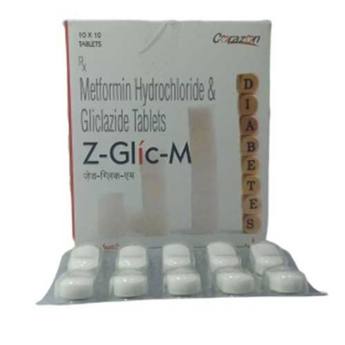 Gliclazide Me  ormin 80mg 500mg Tablet