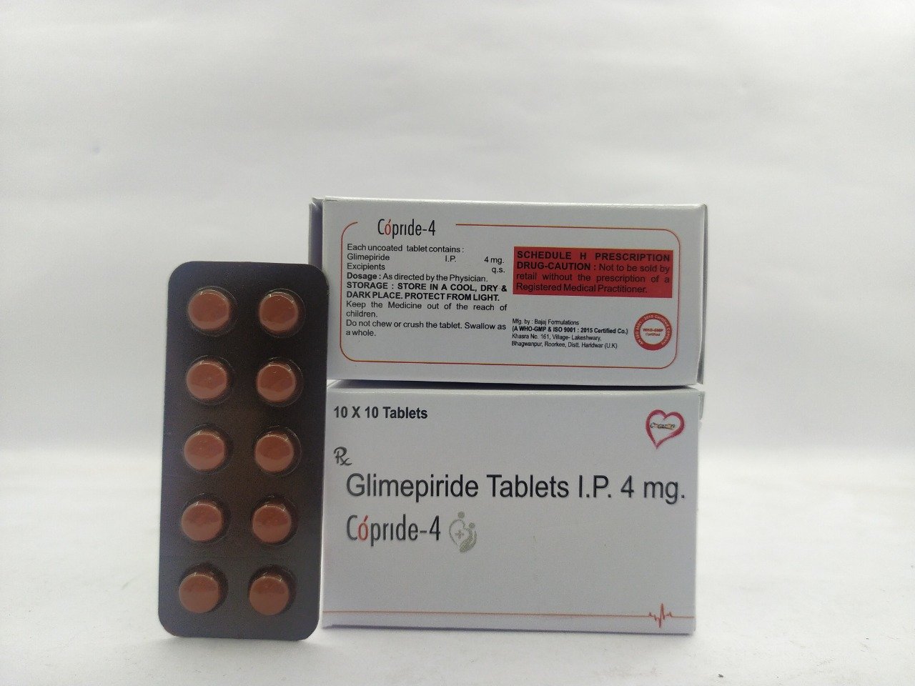 Glimepiride 4mg Tablet