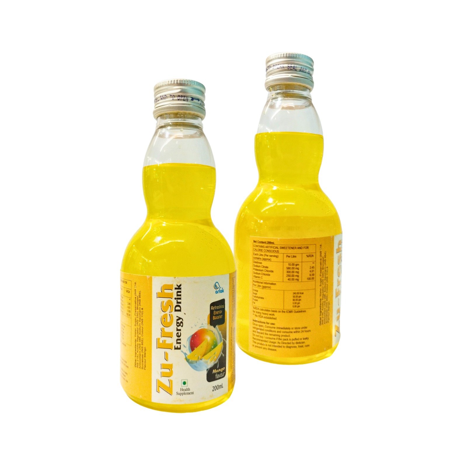 Zu-Fresh Energy Drink( Mango )