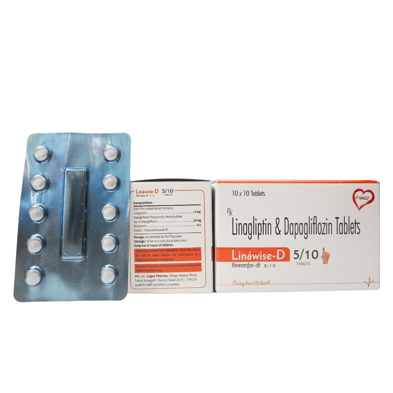 Linagliptin 5 mg Depagliflozin 10 mg
