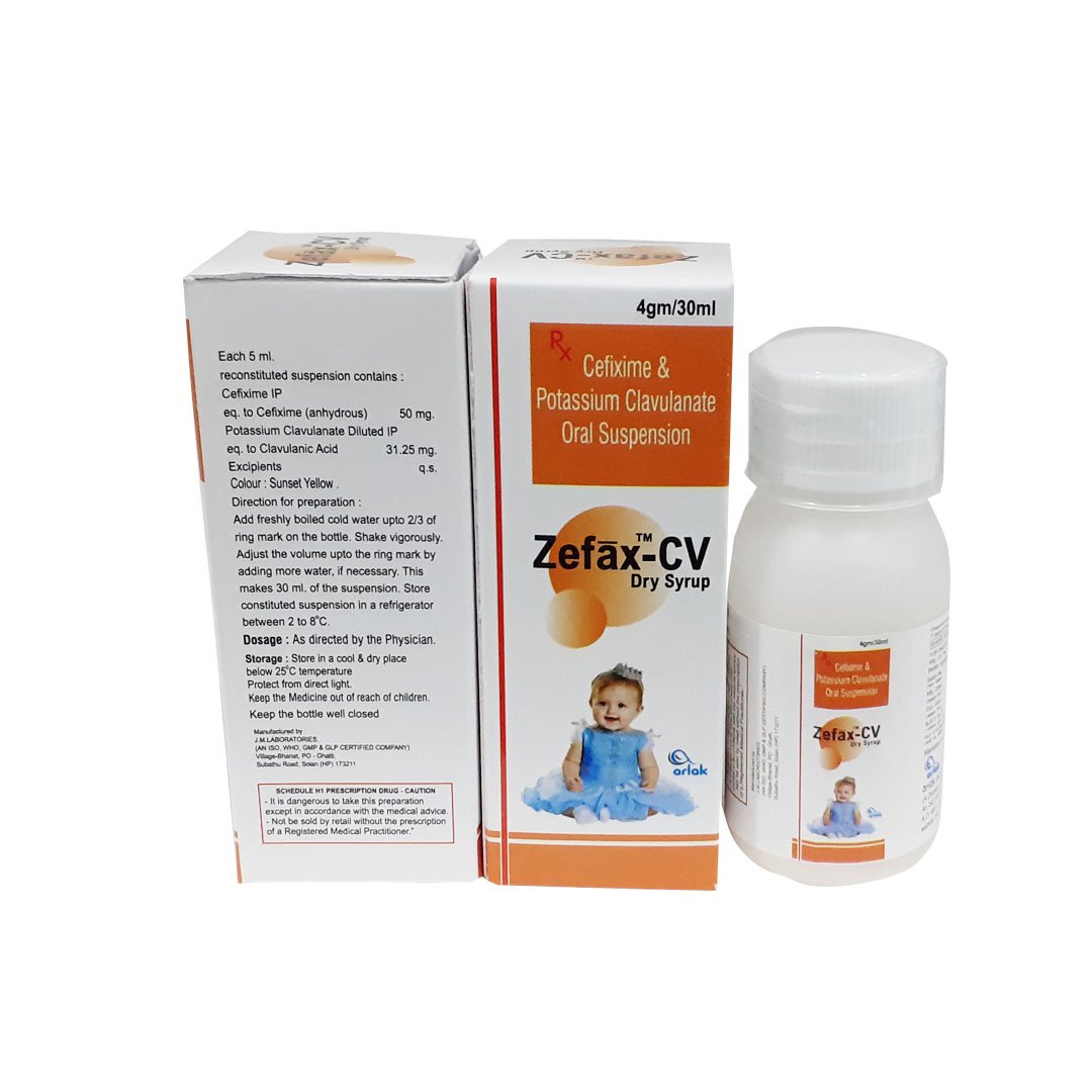 Zefax® Cv Dry Syrup