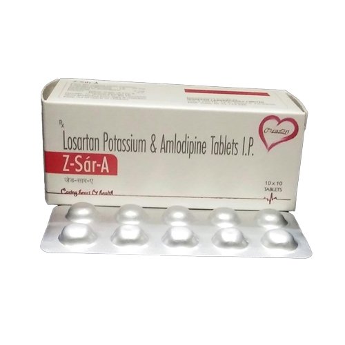 Losartan Potassium Amlodipine 50mg 5mg Tablet